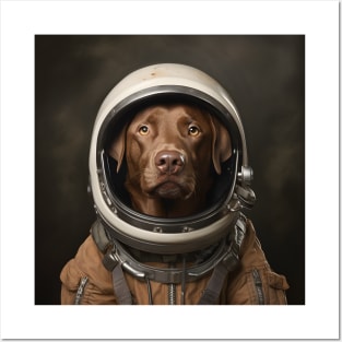 Astro Dog - Chesapeake Bay Retriever Posters and Art